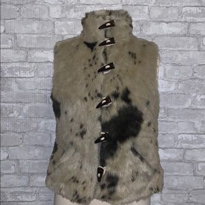 FAUX FUR Vest (Sample Sale Item)